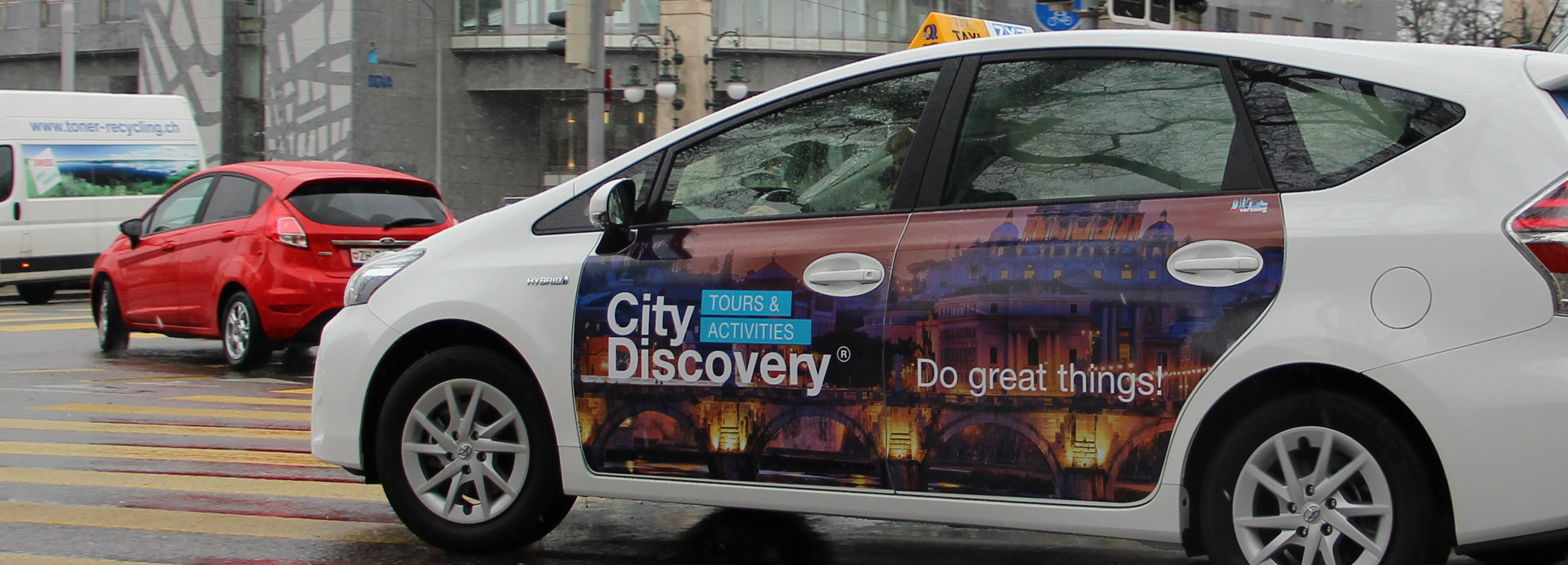 Scalable taxi advertising campaigns